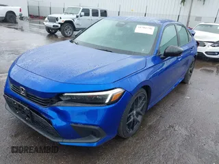 2024 Honda Civic Sedan Sport with VIN 2HGFE2F55RH584562, listed as a IAAI auction lot 41781736 with 4,841 mi miles. Bid and sale history available at carsss.com. Image 22.