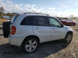 2005 Toyota RAV4 with VIN JTEHD20V050043562, listed as a Copart auction lot 53491945 with 225,342 mi miles and Clean Title. Bid and sale history available at carsss.com. Image 3.