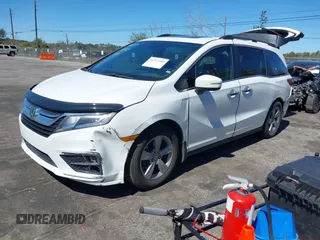 2020 Honda Odyssey EX-L с VIN 5FNRL6H79LB025360, выставлен на аукционе IAAI как лот 41743909 с пробегом 50 942 миль миль и . История ставок и продаж доступна на DreamBid. Изображение 17.
