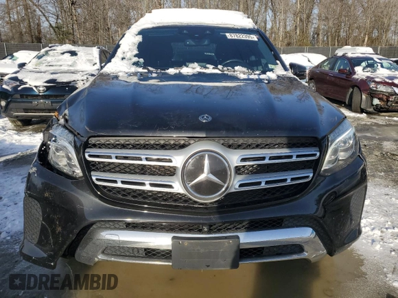 2018 Mercedes-Benz GLS 450 with VIN 4JGDF6EE3JA994979, listed as a Copart auction lot 87822395 with 139,902 mi miles and Salvage Title. Bid and sale history available at DreamBid. Image 5.