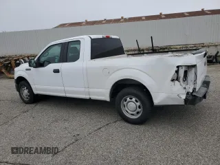 2015 Ford F-150 XL with VIN 1FTEX1CP7FKF05837, listed as a Copart auction lot 53962445 with 187,581 mi miles and Salvage title. Bid and sale history available at DreamBid. Image 2.