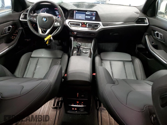 2019 BMW 3 Series 330i xDrive with VIN 3MW5R7J57K8B00679, listed as a Copart auction lot 46289995 with 77,184 mi miles and Non Repairable. Bid and sale history available at DreamBid. Image 8.