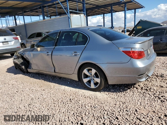 2004 BMW 5 Series 530i with VIN WBANA73564B057328, listed as a Copart auction lot 43020595 with 155,003 mi miles and Salvage Title. Bid and sale history available at DreamBid. Image 2.