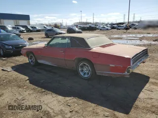 1968 Ford Thunderbird with VIN 8J84N172708, listed as a Copart auction lot 51479915 with 87,770 mi miles and Clean Title. Bid and sale history available at DreamBid. Image 2.