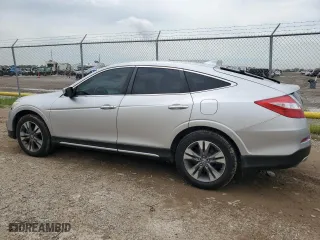 2013 Honda Crosstour EX-L with VIN 5J6TF1H56DL002772, listed as a Copart auction lot 60781404 with 205,556 mi miles and Clean Title. Bid and sale history available at carsss.com. Image 2.