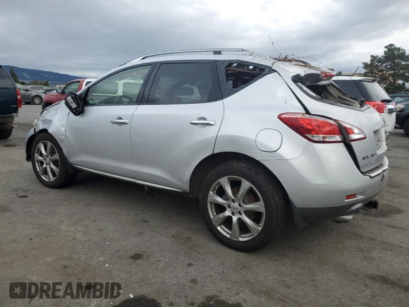 2013 Nissan Murano SV with VIN JN8AZ1MWXDW303583, listed as a Copart auction lot 42982695 with 182,571 mi miles and Salvage Title. Bid and sale history available at carsss.com. Image 2.