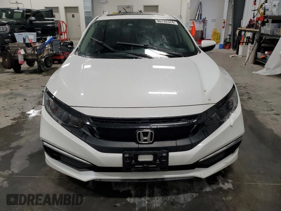 2021 Honda Civic Sedan EX with VIN 2HGFC2F71MH016308, listed as a Copart auction lot 86792374 with 68,826 mi miles and Clean Title. Bid and sale history available at carsss.com. Image 5.