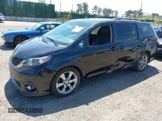 2012 Toyota Sienna SE with VIN 5TDXK3DC7CS262033, listed as a IAAI auction lot 42135817 with 134,546 mi miles and . Bid and sale history available at DreamBid. Image 18.