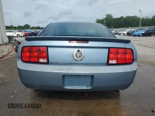 2007 Ford Mustang Deluxe with VIN 1ZVFT80N475294220, listed as a Copart auction lot 57589535 with 233,160 mi miles and Salvage title. Bid and sale history available at DreamBid. Image 6.