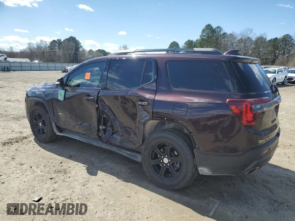 2021 GMC Acadia AT4 with VIN 1GKKNLLS1MZ208449, listed as a Copart auction lot 47630885 with 76,667 mi miles and Salvage Title. Bid and sale history available at carsss.com. Image 2.