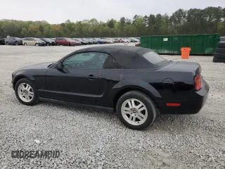 2007 Ford Mustang Deluxe with VIN 1ZVFT84N375281260, listed as a Copart auction lot 51205445 with 274,807 mi miles and Salvage Title. Bid and sale history available at carsss.com. Image 2.