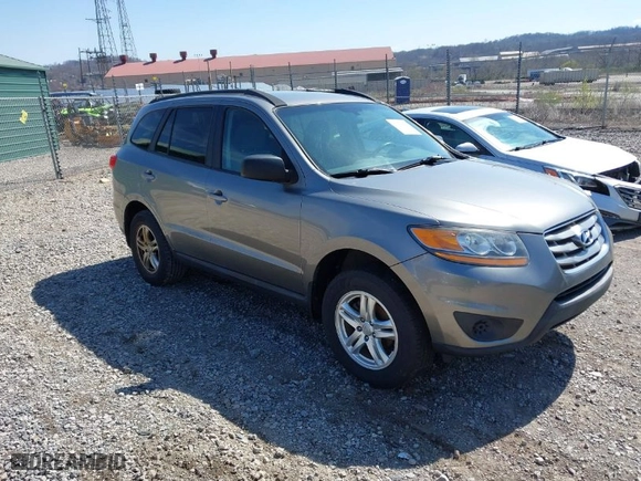 2011 Hyundai Santa Fe GLS with VIN 5XYZGDAB7BG032306, listed as a IAAI auction lot 41992792 with 86,765 mi miles. Bid and sale history available at carsss.com. Image 1.
