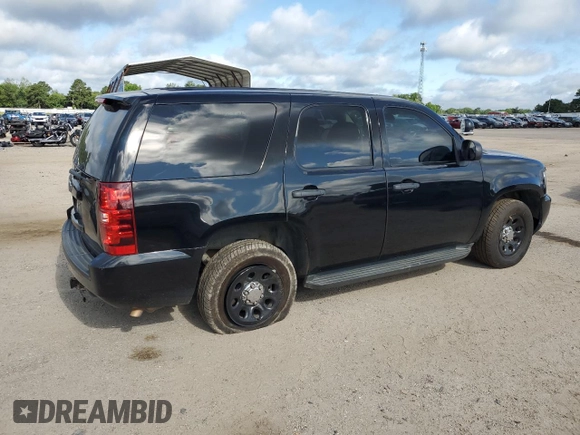 2012 Chevrolet Tahoe Commercial with VIN 1GNLC2E06CR177796, listed as a Copart auction lot 58665705 with 130,810 mi miles and Salvage title. Bid and sale history available at DreamBid. Image 3.