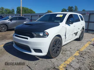 2018 Dodge Durango R/T with VIN 1C4SDHCT6JC451581, listed as a IAAI auction lot 42323175 with 163,000 mi miles and . Bid and sale history available at DreamBid. Image 2.