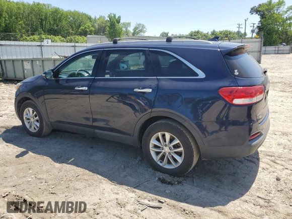 2018 Kia Sorento LX with VIN 5XYPG4A35JG399395, listed as a Copart auction lot 54314985 with 115,931 mi miles and Clean Title. Bid and sale history available at carsss.com. Image 2.