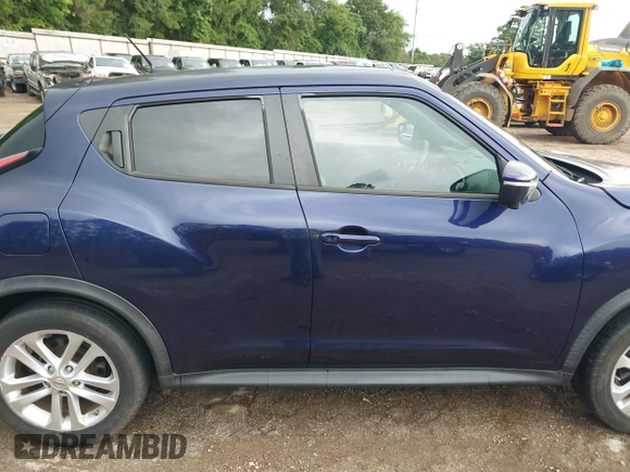 2015 Nissan Juke S with VIN JN8AF5MV3FT557180, listed as a IAAI auction lot 42481409 with 55,490 mi miles and . Bid and sale history available at DreamBid. Image 14.
