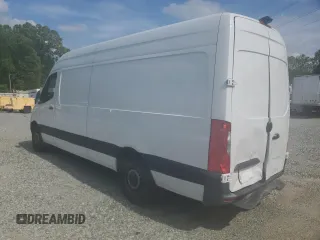 2022 Mercedes-Benz Sprinter Cargo with VIN W1Y40CHY1NT113681, listed as a Copart auction lot 53908755 with 64,231 mi miles and Salvage Title. Bid and sale history available at carsss.com. Image 2.