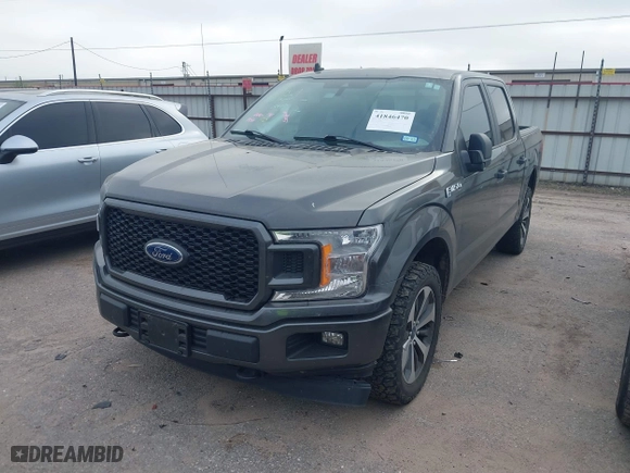 2020 Ford F-150 XL with VIN 1FTEW1E51LKD73331, listed as a IAAI auction lot 41846470 with 103,418 mi miles. Bid and sale history available at carsss.com. Image 18.
