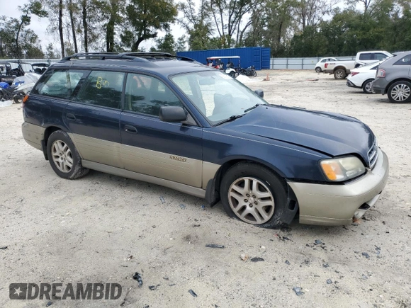2002 Subaru Legacy Outback with VIN 4S3BH665426633219, listed as a Copart auction lot 88318815 with 223,259 mi miles and Salvage title. Bid and sale history available at DreamBid. Image 4.