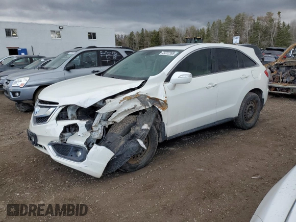 2017 Acura RDX w/Advance Pkg with VIN 5J8TB4H72HL800519, listed as a Copart auction lot 49222395 with 175,416 mi miles and Salvage Title. Bid and sale history available at carsss.com. Image 1.