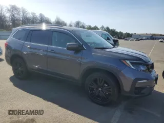 2021 Honda Pilot Special Edition with VIN 5FNYF6H28MB055670, listed as a Copart auction lot 54949425 with 51,948 mi miles and Salvage Title. Bid and sale history available at carsss.com. Image 4.