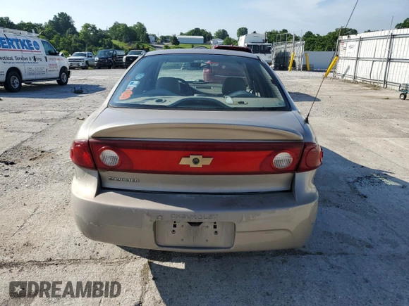 2004 Chevrolet Cavalier with VIN 1G1JC52F947155596, listed as a Copart auction lot 61506305 with 70,895 mi miles and Salvage title. Bid and sale history available at DreamBid. Image 6.