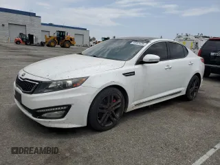 2013 Kia Optima SX with VIN 5XXGR4A61DG078788, listed as a Copart auction lot 59353435 with Not provided miles and Clean title. Bid and sale history available at DreamBid. Image 1.