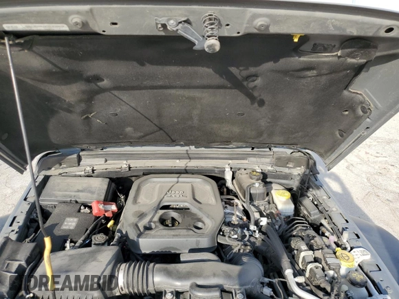 2018 Jeep Wrangler Unlimited Sport z VIN 1C4HJXDN5JW267700, wystawiony jako Copart lot #53298585 z przebiegiem 81 543 mil mil oraz Szkoda całkowita • Salvage title. Historia ofert i sprzedaży dostępna na DreamBid. Obrazek 11.