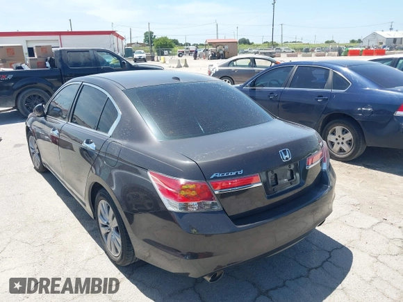 2011 Honda Accord EX-L with VIN 1HGCP3F8XBA030192, listed as a IAAI auction lot 42847430 with Not provided miles and . Bid and sale history available at DreamBid. Image 3.
