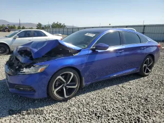 2020 Honda Accord Sport with VIN 1HGCV1F34LA123953, listed as a Copart auction lot 59632755 with 93,696 mi miles and Salvage title. Bid and sale history available at DreamBid. Image 1.
