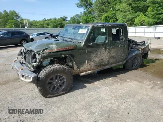 2024 Jeep Gladiator Sport S с VIN 1C6HJTAG5RL105858, выставлен на аукционе Copart как лот 53345125 с пробегом 17 117 миль миль и Списание • Salvage title. История ставок и продаж доступна на DreamBid. Изображение 1.