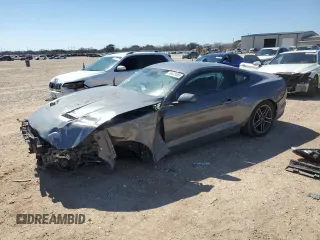 2022 Ford Mustang EcoBoost with VIN 1FA6P8TH6N5104725, listed as a Copart auction lot 46689865 with 48,796 mi miles and Salvage title. Bid and sale history available at DreamBid. Image 1.