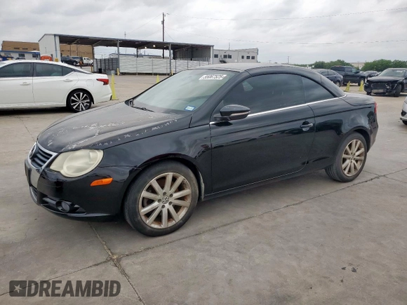 2011 Volkswagen Eos Komfort with VIN WVWBW7AHXBV004597, listed as a Copart auction lot 55067525 with 156,404 mi miles and Clean Title. Bid and sale history available at DreamBid. Image 1.