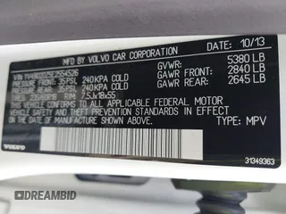 2014 Volvo XC60 R-Design Premier Plus z VIN YV4902DZ5E2554526, wystawiony jako IAAI lot #41764512 z przebiegiem 129 230 mil mil oraz . Historia ofert i sprzedaży dostępna na DreamBid. Obrazek 9.