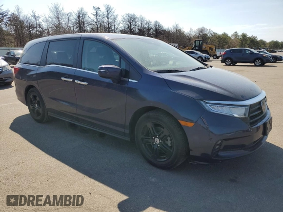 2022 Honda Odyssey z VIN NY76524, wystawiony jako Copart lot #50892655 z przebiegiem 31 852 mil mil oraz Szkoda całkowita • Salvage title. Historia ofert i sprzedaży dostępna na DreamBid. Obrazek 4.