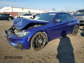 2020 BMW M4 z VIN WBS4Z9C02L5N23947, wystawiony jako Copart lot #88338875 z przebiegiem 77 516 mil mil oraz Szkoda całkowita • Salvage title. Historia ofert i sprzedaży dostępna na DreamBid. Obrazek 1.