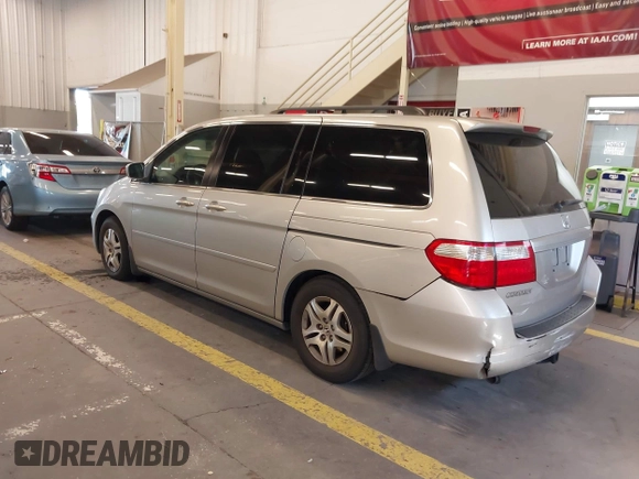2006 Honda Odyssey EX с VIN 5FNRL38486B428173, выставлен на аукционе IAAI как лот 42385673 с пробегом 196 938 миль миль и . История ставок и продаж доступна на DreamBid. Изображение 3.