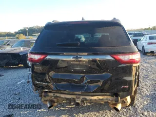 2021 Chevrolet Traverse RS with VIN 1GNERJKW3MJ180696, listed as a Copart auction lot 80042674 with 109,594 mi miles and Salvage Title. Bid and sale history available at carsss.com. Image 6.