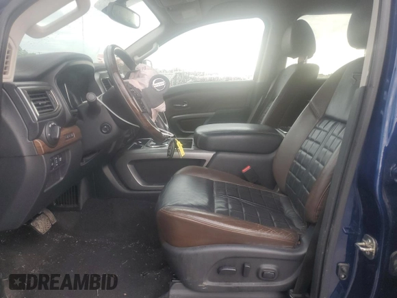 2016 Nissan Titan SL с VIN 1N6BA1F21GN510906, выставлен на аукционе Copart как лот 55646045 с пробегом Не указан миль и Списание • Salvage title. История ставок и продаж доступна на DreamBid. Изображение 7.