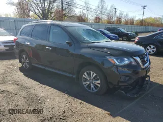 2017 Nissan Pathfinder SL with VIN 5N1DR2MM2HC629331, listed as a Copart auction lot 54307485 with 155,383 mi miles and Salvage Title. Bid and sale history available at DreamBid. Image 4.