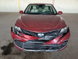 2021 Toyota Camry Hybrid LE with VIN 4T1C31AK6MU557645, listed as a Copart auction lot 53958735 with 72,221 mi miles and Salvage Title. Bid and sale history available at carsss.com. Image 5.