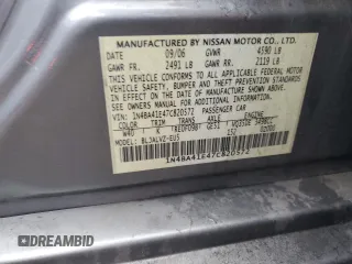 2007 Nissan Maxima 3.5 SE with VIN 1N4BA41E47C820572, listed as a Copart auction lot 72923084 with 202,750 mi miles and Salvage Title. Bid and sale history available at carsss.com. Image 12.