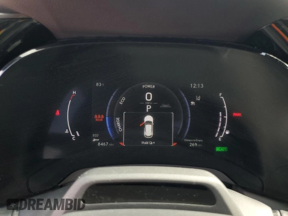 2023 Lexus RX 500h F Sport Performance with VIN 2T2BCMEA8PC001272, listed as a Copart auction lot 78312444 with 10,966 mi miles and Salvage title. Bid and sale history available at DreamBid. Image 9.