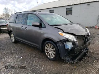 2017 Toyota Sienna XLE z VIN 5TDDZ3DC7HS163170, wystawiony jako Copart lot #86436534 z przebiegiem 84 446 mil mil oraz Szkoda całkowita • Salvage title. Historia ofert i sprzedaży dostępna na DreamBid. Obrazek 4.