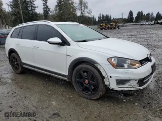 2017 Volkswagen Golf Alltrack S with VIN 3VWH17AU4HM543741, listed as a Copart auction lot 51004275 with 88,417 mi miles and Salvage Title. Bid and sale history available at carsss.com. Image 4.