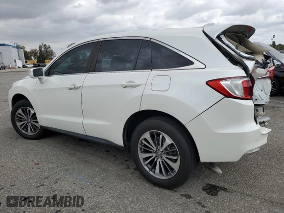 2017 Acura RDX Advance with VIN 5J8TB3H76HL006522, listed as a Copart auction lot 50942425 with 85,632 mi miles and Salvage title. Bid and sale history available at DreamBid. Image 2.