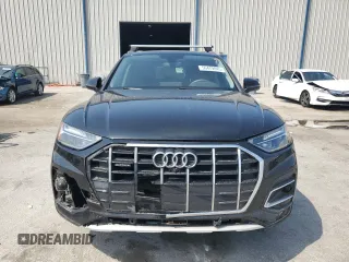 2023 Audi Q5 Premium Plus with VIN WA1BBAFY1P2004265, listed as a Copart auction lot 56479045 with 25,386 mi miles and Salvage title. Bid and sale history available at DreamBid. Image 5.