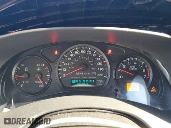 2005 Chevrolet Monte Carlo LS with VIN 2G1WW12E659337043, listed as a Copart auction lot 60161674 with 185,963 mi miles and Salvage Title. Bid and sale history available at carsss.com. Image 9.