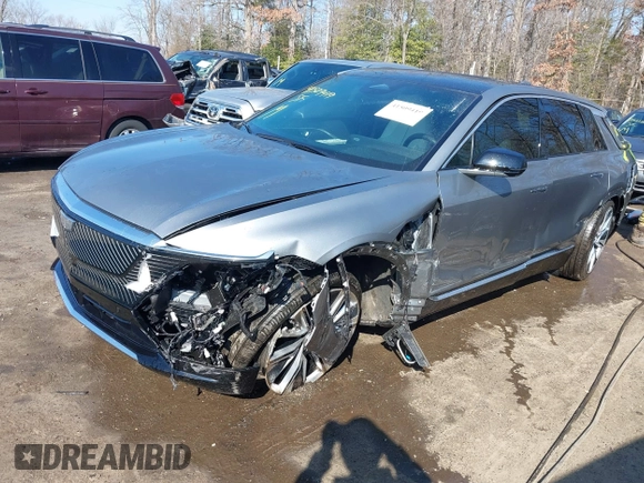 2024 Cadillac LYRIQ Luxury z VIN 1GYKPSRL3RZ107978, wystawiony jako IAAI lot #41509419 z przebiegiem 10 233 mil mil oraz . Historia ofert i sprzedaży dostępna na DreamBid. Obrazek 19.