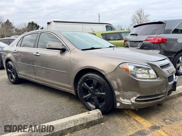 2012 Chevrolet Malibu 1LT with VIN 1G1ZC5E01CF208760, listed as a Copart auction lot 55905295 with 147,277 mi miles and Clean Title. Bid and sale history available at DreamBid. Image 1.